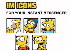 Simpsons IM Icons