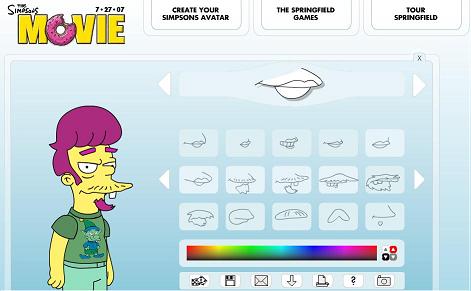 Make your Own Simpsons Character