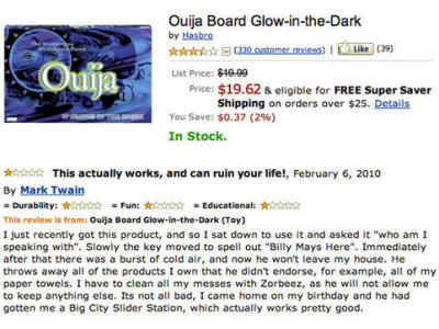 Funny Ouija Board Stories