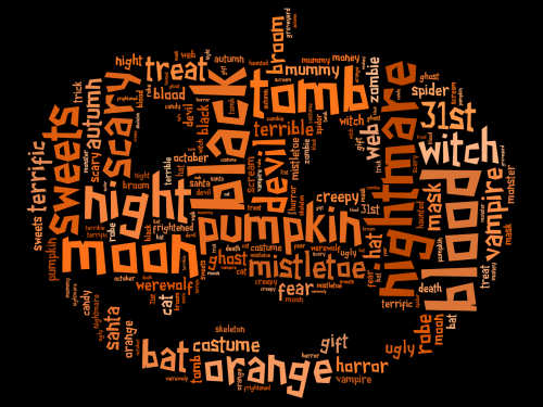 Halloween Words Scary For Kids