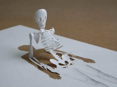 Paper Skeleton