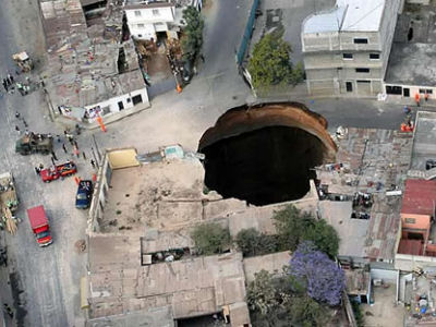 Sink hole