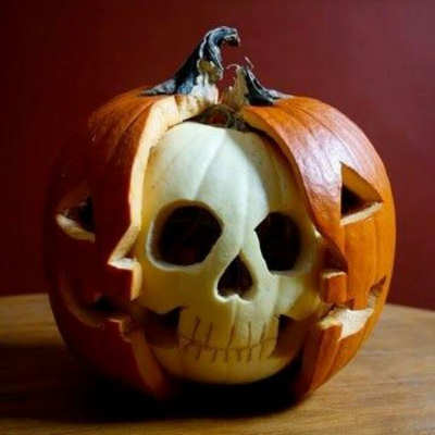 Skull Pumpkin