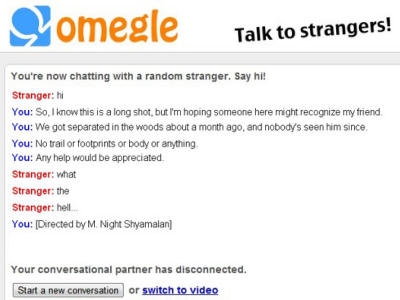 Talk to Strangers